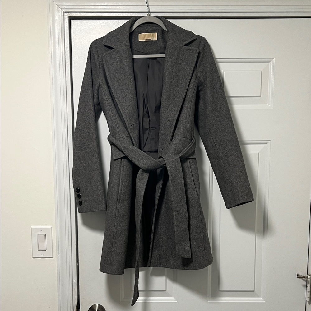 Women’s Michael Kors Gray Wool Peacoat size XS